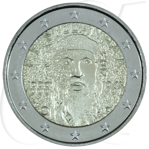 Finnland 2 Euro 2013 125. Geburtstag von Frans Eemil Sillanpää st