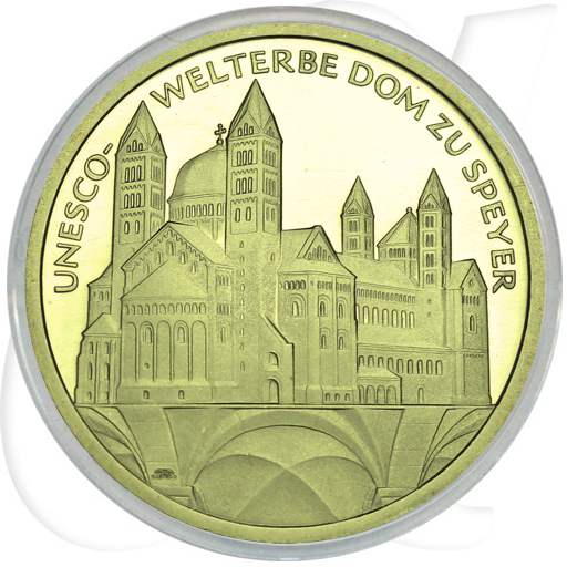 Deutschland 100 Euro Gold 2019 A st OVP Dom zu Speyer