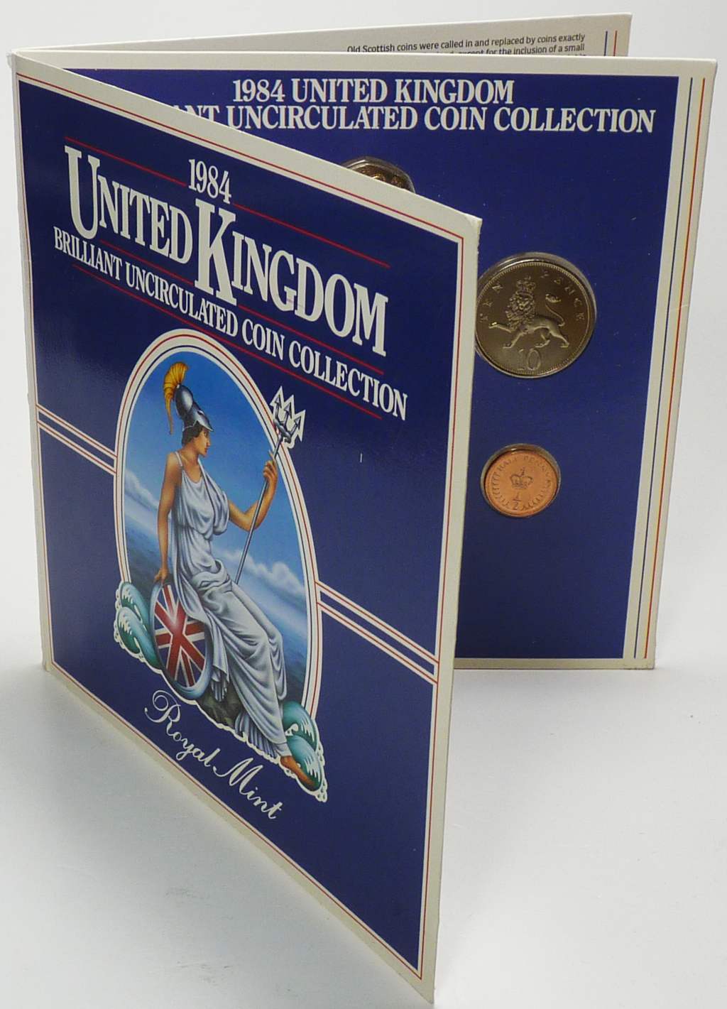 Großbritannien Kursmünzensatz 1984 st England OVP