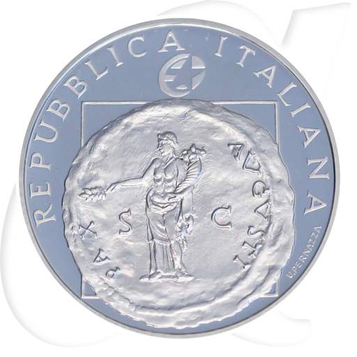 Italien 2005 Frieden 10 Euro 60 Jahre Europa Münzen-Bildseite