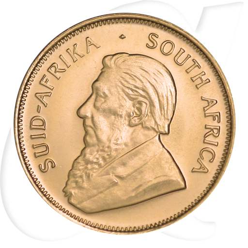 Krügerrand Gold 1/2 Südafrika Münzen-Bildseite