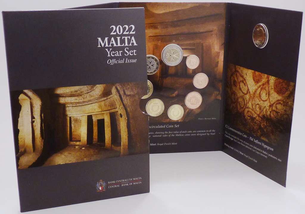 Malta Kursmünzensatz 2022 OVP