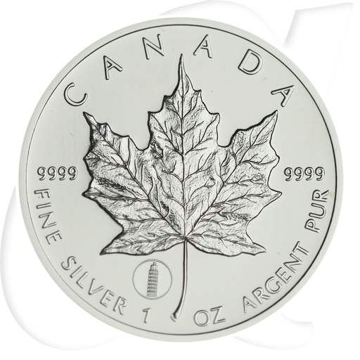 Kanada 5 Dollar 2012 Silber Maple Leaf Privy Mark Pisa