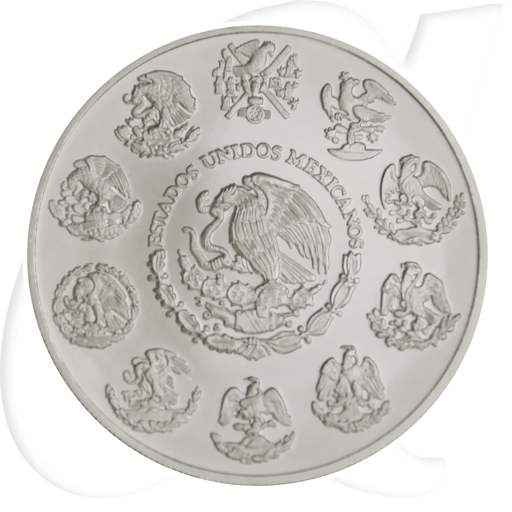 Mexiko 2009 2 Onzas Libertad Silber Münzen-Wertseite