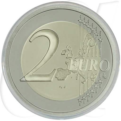 Monaco 2 Euro 2006 Polierte Platte Umlaufmünze Prinz Albert
