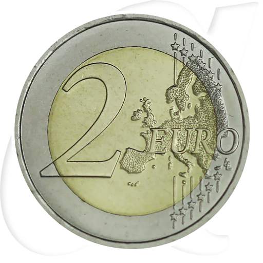 Monaco 2009 2 Euro Albert Umlauf Münze Kurs Münzen-Wertseite