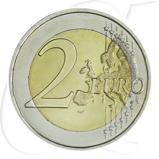 Monaco 2 Euro 2011 Umlaufmünze Fürst Albert