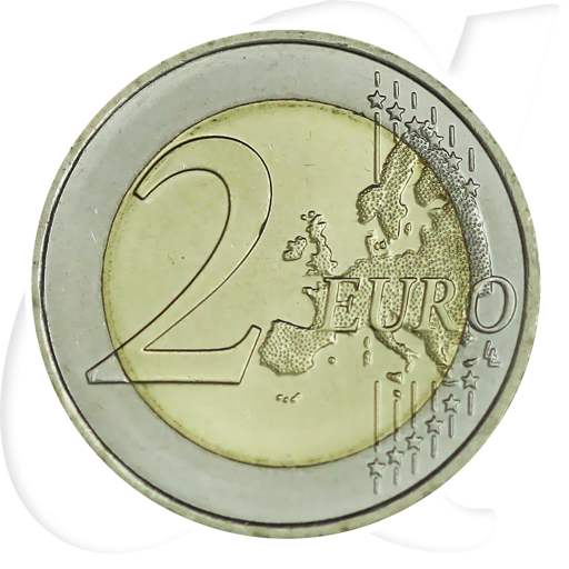 Monaco 2 Euro 2015 Umlaufmünze Fürst Albert