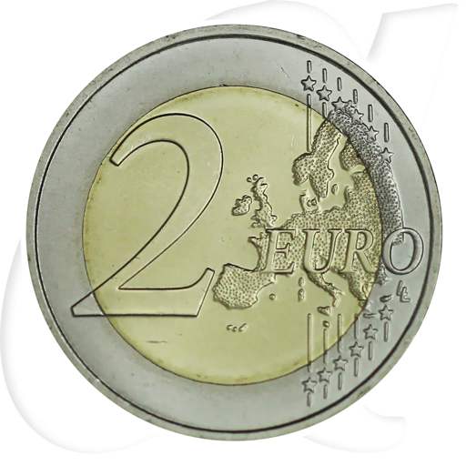 Monaco 2016 2 Euro Albert Umlauf Münze Kurs Münzen-Wertseite