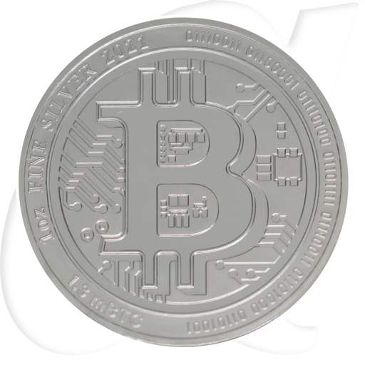 Niue 2 Dollar 1 Unze Silber PP Bitcoin