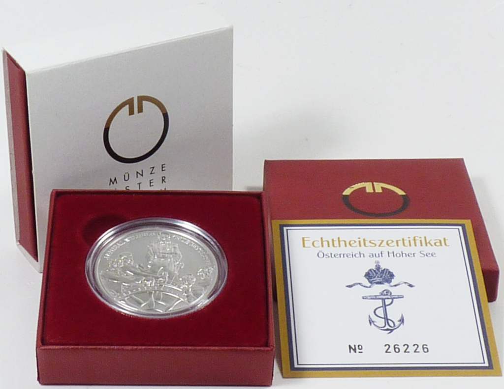 Österreich 20 Euro 2004 SMS Erzherzog Ferdinand Max OVP