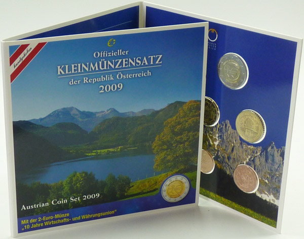 Österreich Kursmünzensatz 2009 st OVP