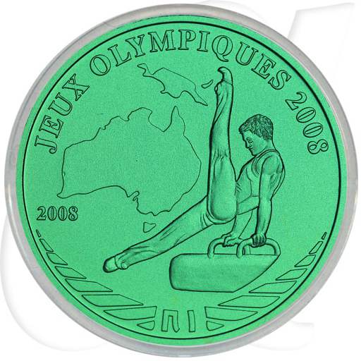 Ruanda Niob 2008 grün Münzen-Bildseite