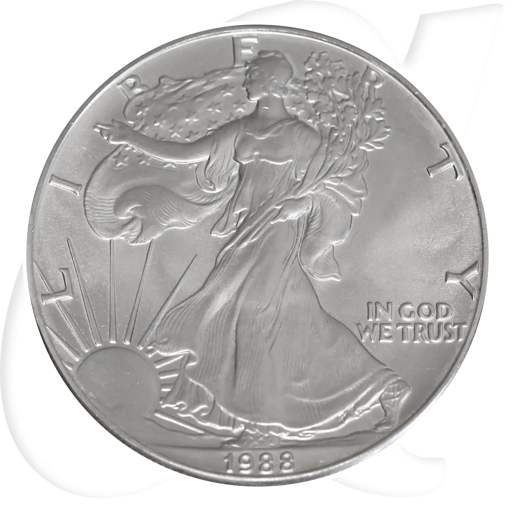 USA 1 Dollar 1988 American Silver Eagle