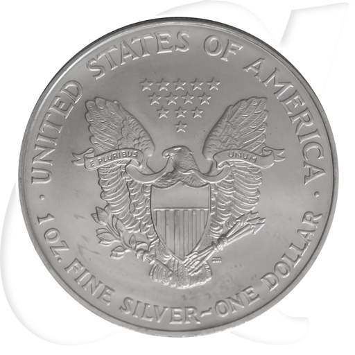 Silver Eagle 2006 USA Walking Liberty Münzen-Wertseite