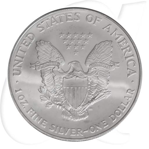 Silver Eagle 2007 USA Walking Liberty Münzen-Wertseite