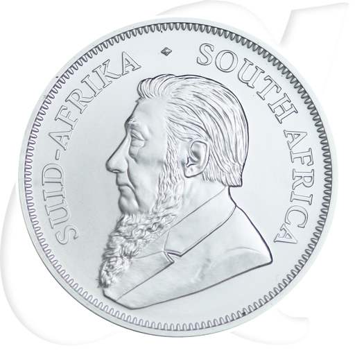 Südafrika Krügerrand Silber 2020 Münzen-Wertseite