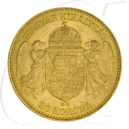 Ungarn 20 Korona Gold (6,098 gr. fein) 1897 vz Franz Josef I.