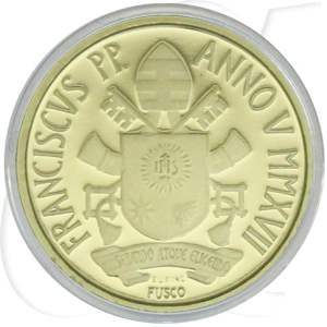 Vatikan 10 Euro Gold 2017 PP OVP Die Taufe