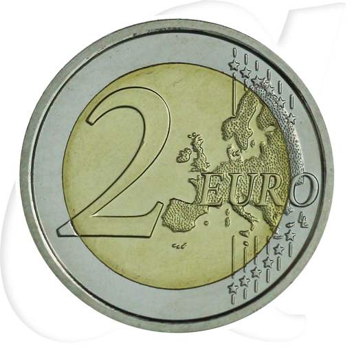 Vatikan 2 Euro 2013 Münzen-Wertseite