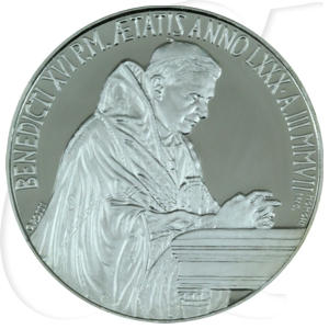 Vatikan 5 Euro Silber 2007 PP OVP Weltfriedenstag