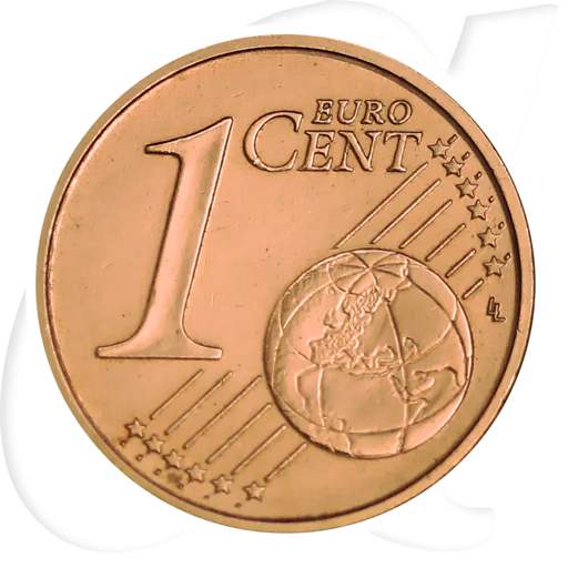 Vatikan 2011 1 Cent Benedikt Umlauf Kurs Münzen-Wertseite