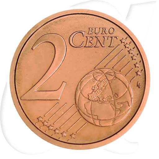 Vatikan 2015 2 Cent Franziskus Umlauf Kurs Münzen-Wertseite