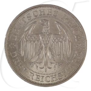 Weimarer Republik 3 Mark 1929 E vz 1000 Jahre Burg und Stadt Meißen